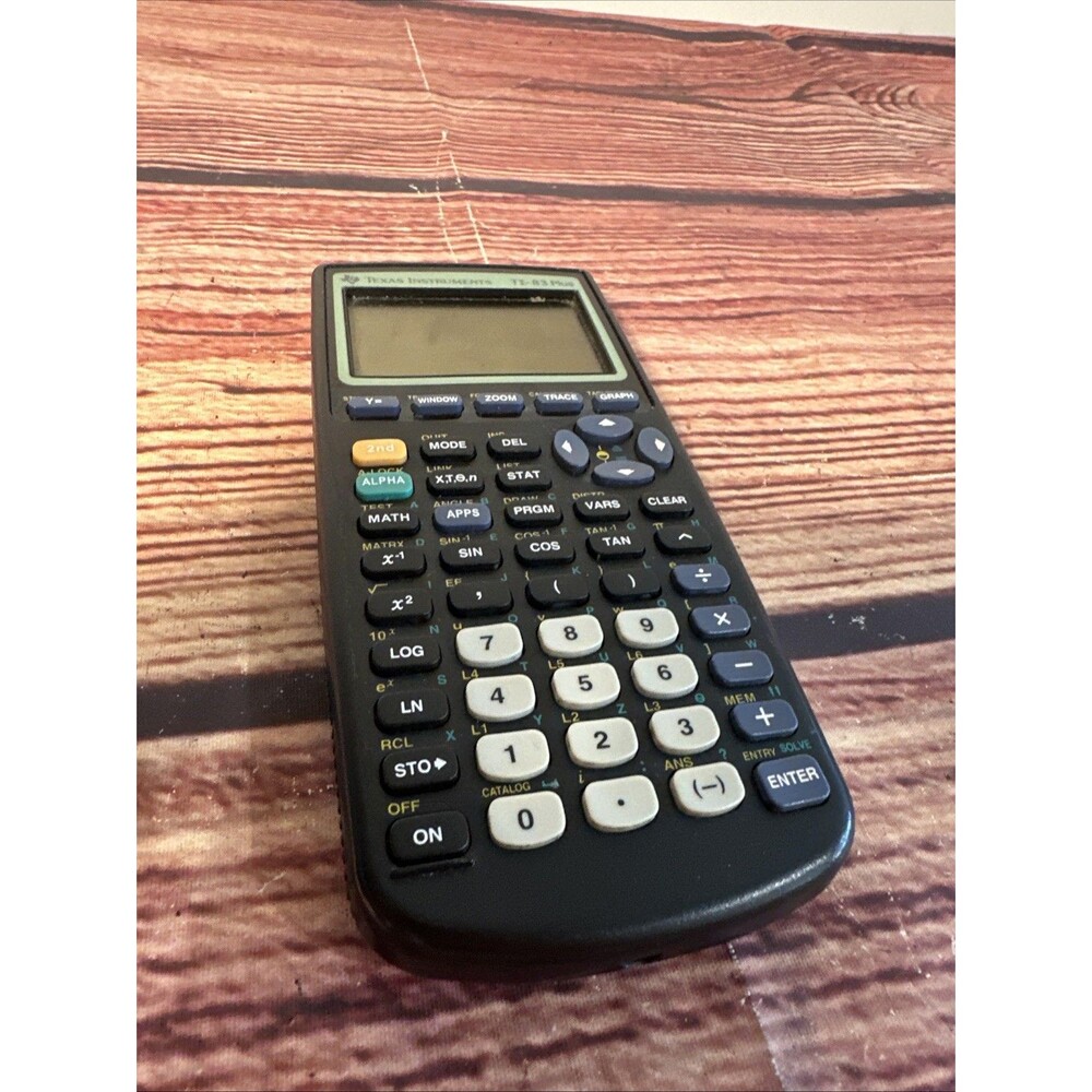 Texas Instruments TI-83 Plus Graphing Calculator With Dust Cover - TESTED - Picture 5 of 11